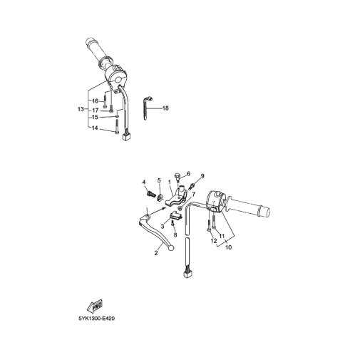 HALTER, HEBEL 1