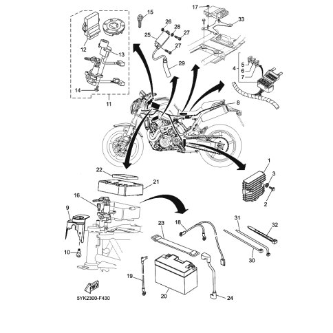MAIN SW. IMMOBILIZER KIT