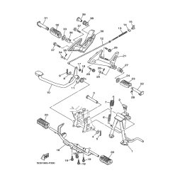 KONSOLE, FUSSRASTE 1
