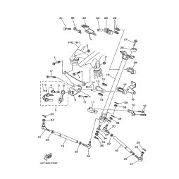 BRACKET, STEERING LOWER