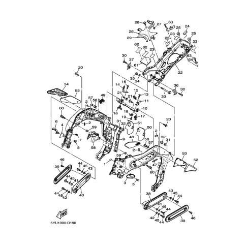 BRACKET, REAR FENDER 2