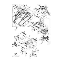 REAR FENDER ASSY