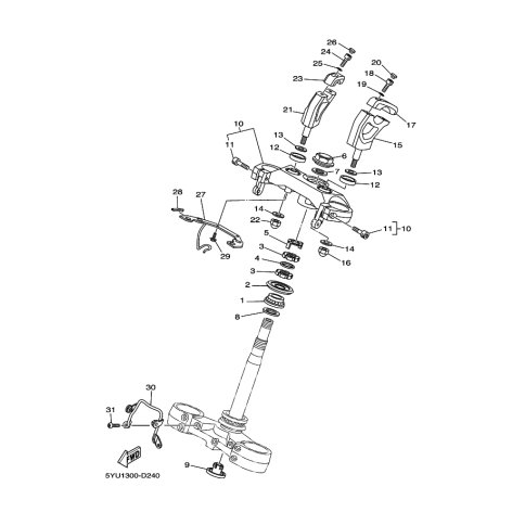 HOLDER , HANDLE LOWER 1