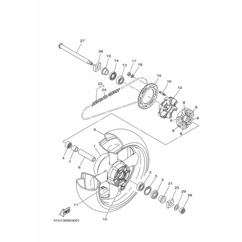 CHAIN (DID50VM3-114LL)