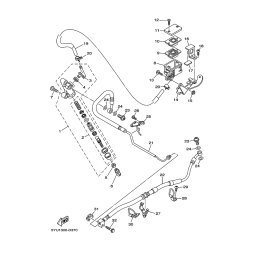 HOLDER, BRAKE HOSE 6