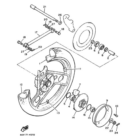 SCHRAUBE, MIT BOHRUNG