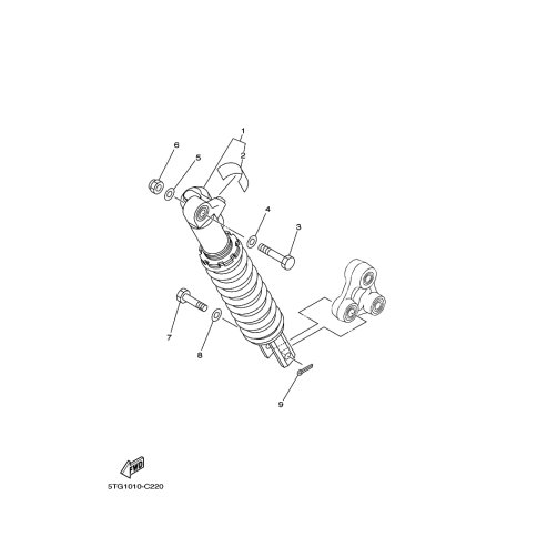 SCHRAUBE, MIT BOHRUNG