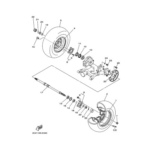 SCHRAUBE, MIT SCHEIBE