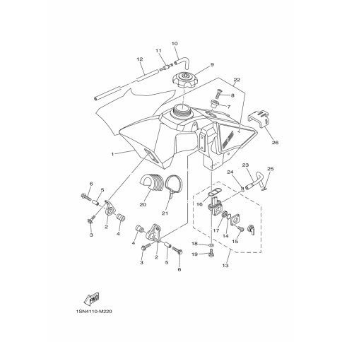 SCHRAUBE, MIT SCHEIBE