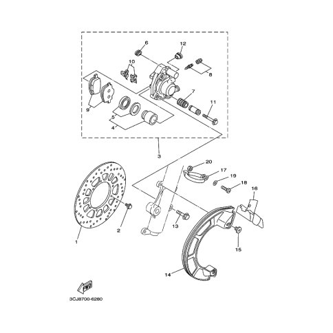 SCHRAUBE, MIT SCHEIBE