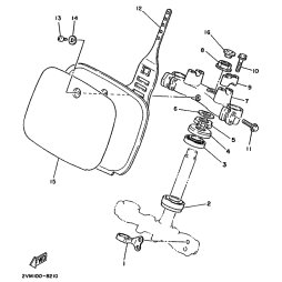 BOLT, FLANGE(2VM)