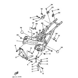 BOLT, FLANGE (10X)