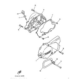 SCREW, PAN HEAD (21W)