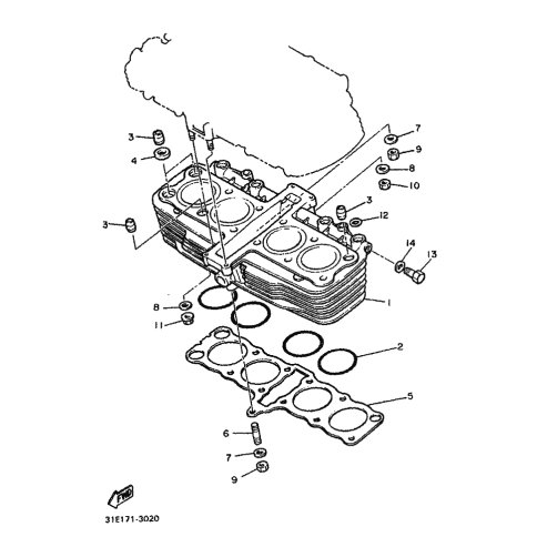 O-RING (409-CYLINDER HEAD)