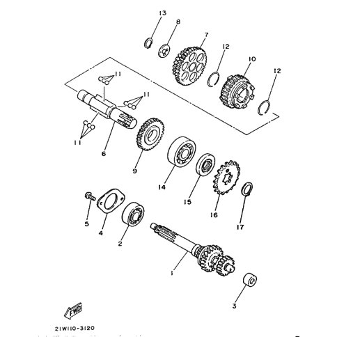 CIRCLIP (1W7)