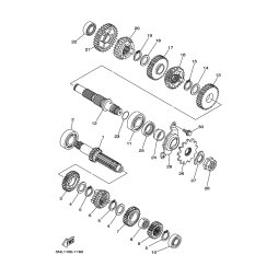 SPROCKET, DRIVE (14T)