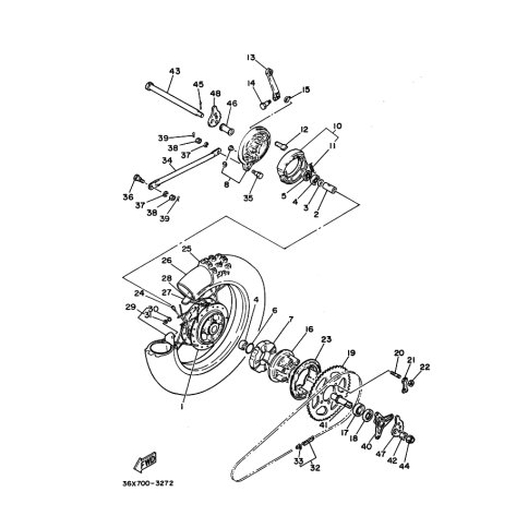 BAND, RIM (3.00-18)(1FE)