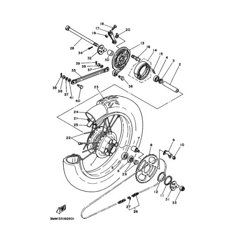 BAND, RIM (4U6)