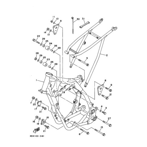 BOLT, FLANGE(4EW)