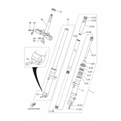 BOLT, FLANGE(42X)