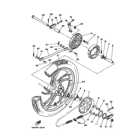 NUT HEXAGON (738)