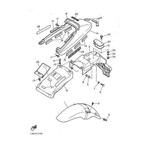 BOLT, FLANGE (8F3)