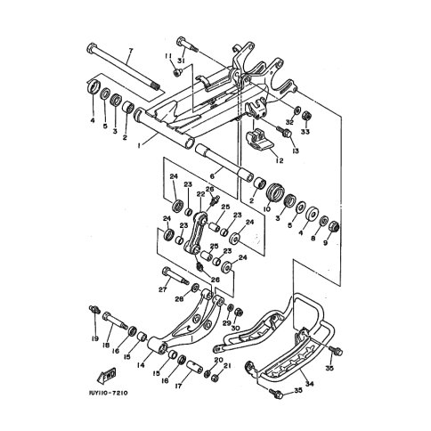 BOLT, FLANGE (5X6)