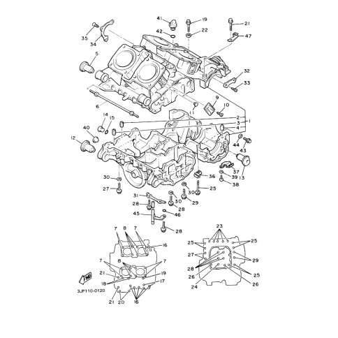 BOLT, FLANGE(3JP)