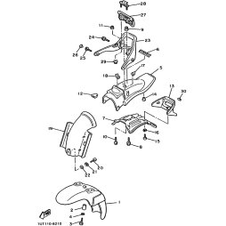 BOLT, FLANGE (5F7)