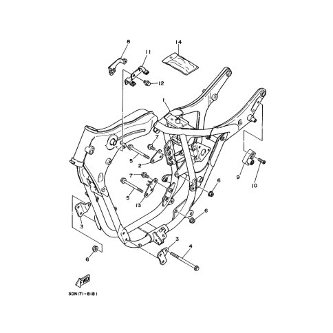 BOLT, FLANGE(40T)