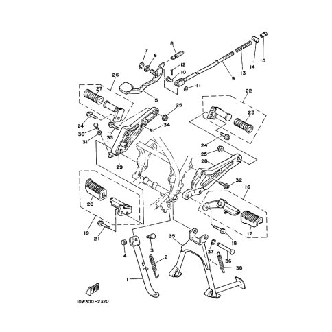 BOLT, FLANGE (10W)