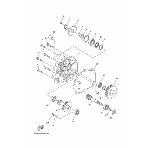 BOLT, FLANGE(56A)
