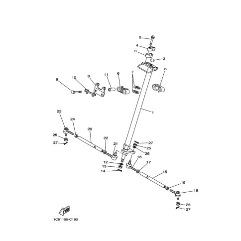 BOLT, FLANGE (26H)