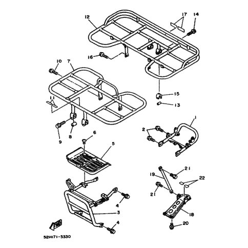 BOLT, FLANGE (4W5)