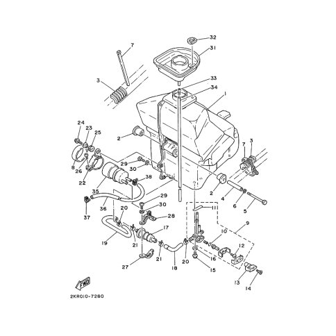 SCREW, OVAL HEAD(80F)