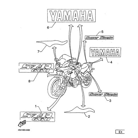 EMBLEM, YAMAHA