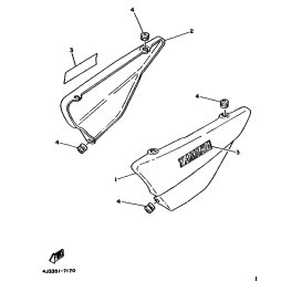 EMBLEM, YAMAHA(3SS)