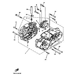 CRANKCASE SET (59V)