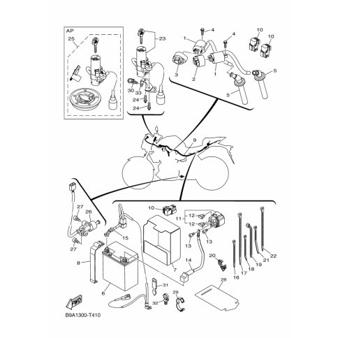 HAUPTSCHALTER-LENKERSCHLOSS