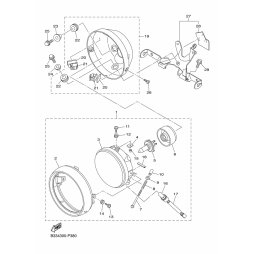 HEAD LIGHT STAY ASSY