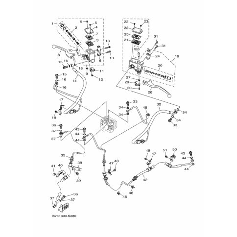 HALTER, BREMSSCHLAUCH 2