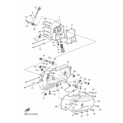 ABSTANDHALTER, MOTORAUFHANG