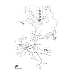 BRKT,BRAKE PIPE 2