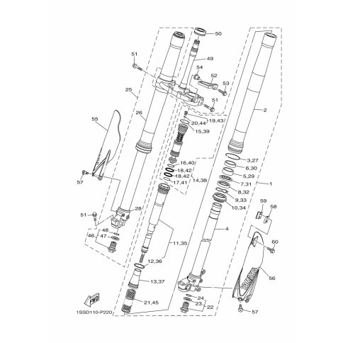 ZYLINDER KOMPL. VORDERRADGA