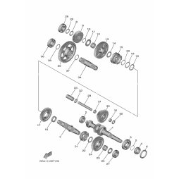 GEAR, REVERSE WHEEL