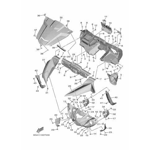 COVER, STEERING
