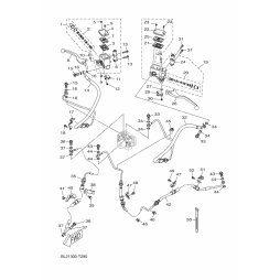 HALTER, BREMSSCHLAUCH 2