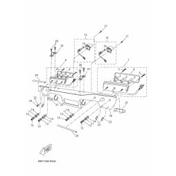 ZULASSUNGS. LEUCHTE KOMPL.