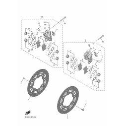 BREMSSATTEL KOMPL.(R)