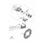 BREMSSATTEL KOMPL., HINTEN